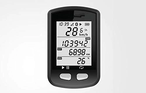 Fahrradcomputer : FENGHU Funktions Fahrrad Kilometerzähler aktiviert Fahrrad Computer Tachometer GPS Wireless Fahrrad Kilometerzähler