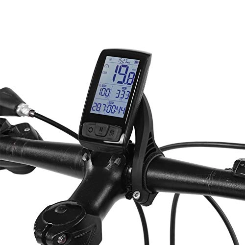 Fahrradcomputer : FOLOSAFENAR Leichtes Premium-Material Reitzubehör Fahrrad-Tachometer Wasserdicht Energiesparend zum Reiten Gutes Zubehör für Reitliebhaber