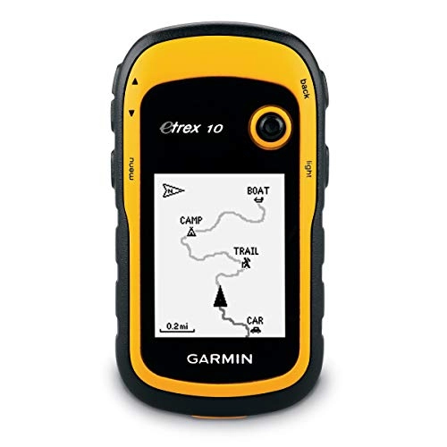 Fahrradcomputer : Garmin eTrex 10 GPS Handgerät - 2, 2" monochrome, Batterielaufzeit bis 25 Std.