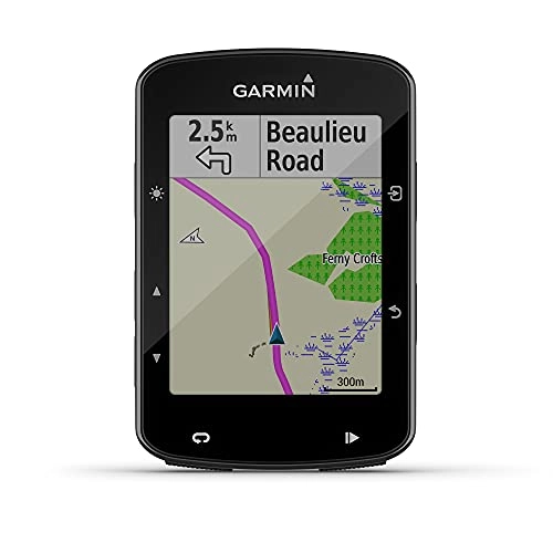 Fahrradcomputer : Garmin Unisex – Erwachsene Edge 520 Plus GPS-Fahrradcomputer-Leistungswerte, Navigationsfunktionen, Europakarte, 2, 3“ Display (Zertifiziert und Generalüberholt) Radcomputer, Schwarz, M