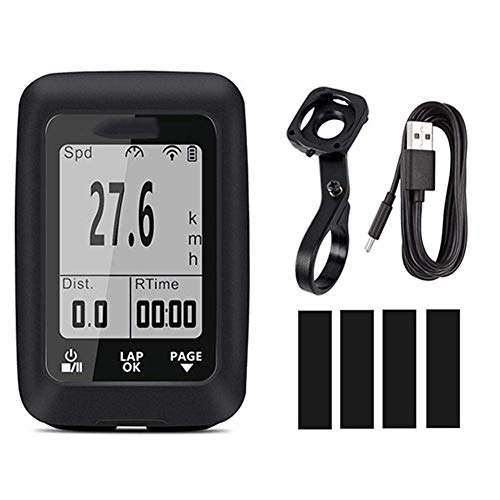 Fahrradcomputer : GPS Fahrrad Computer Bluetooth ANT + Wireless Fahrrad Stoppuhr Wasserdicht IPX7 Rennrad Kilometerzähler Fahrrad Tachometer