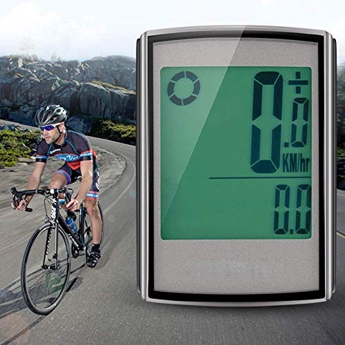 Fahrradcomputer : HJTLK GPS Wireless Cycling Computer, Fahrrad Wasserdichter Computer Fahrrad Computer LCD Stoppuhr Tachometer Kilometerzähler