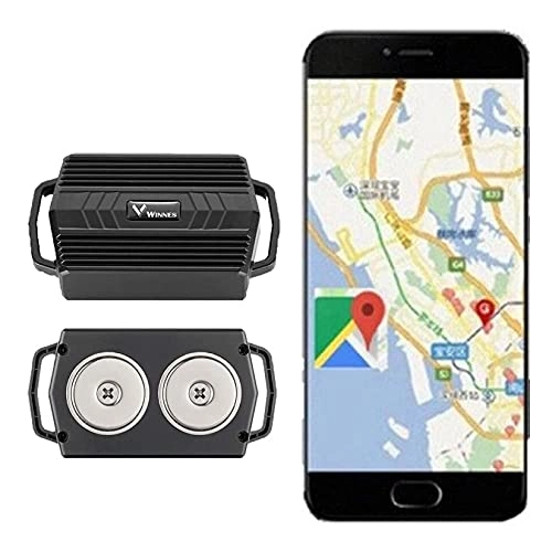 Fahrradcomputer : KUANDARGG Mini-GPS-Tracker-Locator Echtzeit-Ortungsgerät Mit Abnehmbarem Starkem Magnet GPS-Locator Anti-verlorener Alarm Auto-Tracker Für Auto, LKW, Fahrrad,