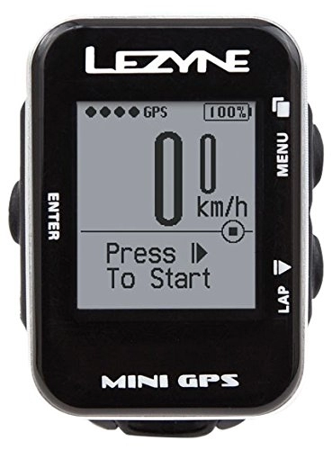 Fahrradcomputer : Lezyne Computer Mini GPS, Schwarz, 1-GPS-MNI-V106