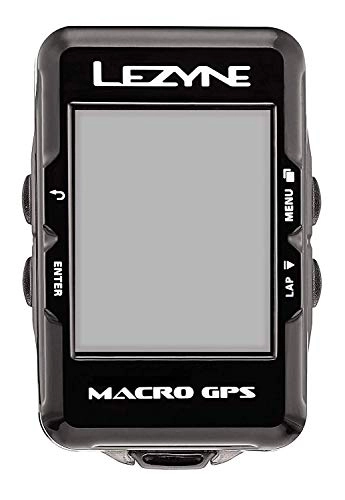 Fahrradcomputer : Lezyne Macro GPS Computer, schwarz, One Size