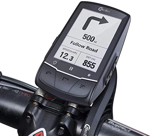 Fahrradcomputer : LFDHSF Mini GPS Fahrradcomputer IPX6 Wasserdichter Fahrradcomputer Bluetooth ANT Zeigt mehr als 50 Arten von Daten an