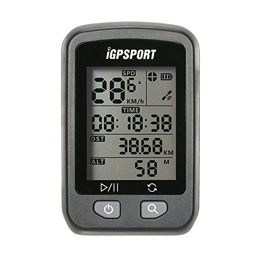 Fahrradcomputer : Lixada Fahrrad GPS Computer / Entfernungsmesser mit Dem Berg, Wiederaufladbare IPX6 Wasserdicht / Auto Beleuchtung Bildschirm