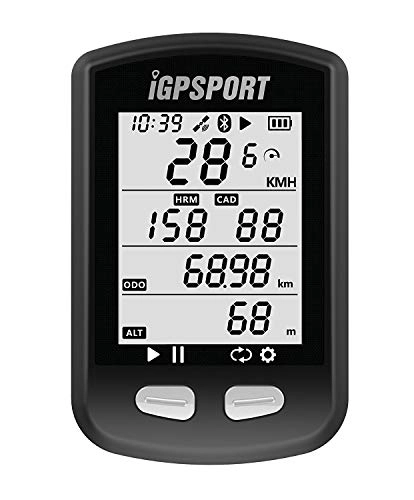 Fahrradcomputer : MTSBW GPS-Fahrradcomputer mit ANT + -Funktion iGS10 Fahrradcomputer untersttzt Pulsmesser und Geschwindigkeitskadenzsensor-Verbindung