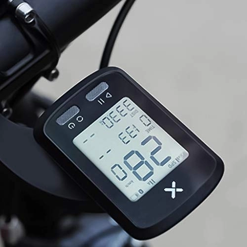 Fahrradcomputer : SHANQUAN Fahrradrad LCD Computer Speedometer Cycling Wired Odometer Stopwatch (Black, One Size)