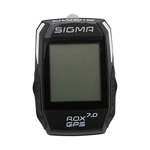 Fahrradcomputer : Sigma Sport Fahrrad Computer ROX 7.0 GPS black, Track-Navigation, Grafische Datenauswertung, Strava, Schwarz