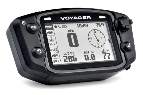 Fahrradcomputer : Trail Tech 912–2020 Voyager Stealth Schwarz Moto-GPS Computer