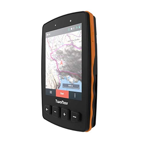 Fahrradcomputer : TwoNav - GPS Trail 2 - Wandern Trekking / 4 vordere Tasten / 3, 7" Bildschirm / Autonomie 20 h / Speicher 32 GB / SIM-Karte / Topografische Karte enthalten
