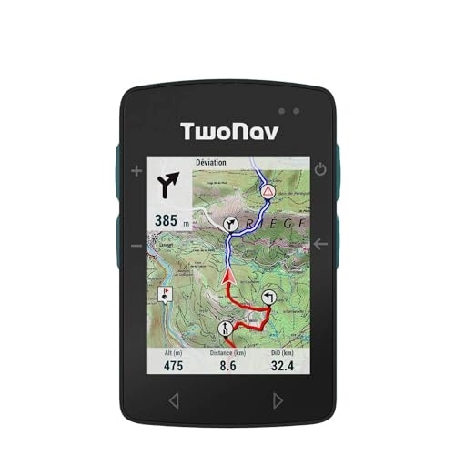 Fahrradcomputer : TwoNav ROC, Outdoor GPS mit 2, 7-Zoll-Bildschirm für MTB, Fahrrad, Gravel oder Bikepacking oder Navigation mit Karten