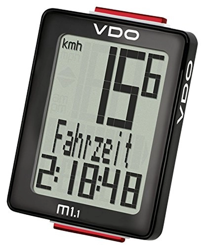 Fahrradcomputer : VDO Kabel-Fahrradcomputer VDO M1.1 WR Fahrradtacho