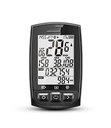 Fahrradcomputer : Wxxdlooa Odometer Ant + GPS Bluetooth Fahrrad Wireless-Stoppuhr Speedometer Cycling Bike Computer Support Wasserdicht