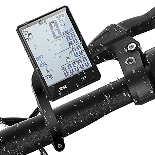 Fahrradcomputer : ZAAQ Fahrrad Computer Fahrrad Tachometer 2.8"Touch Cycling Wireless Kilometerzähler wasserdichte Fahrrad Stoppuhr