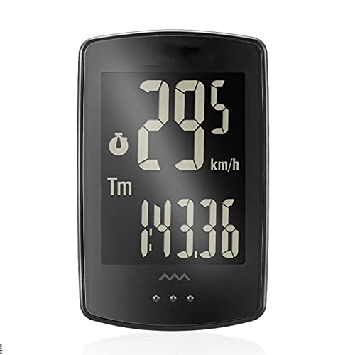 Fahrradcomputer : ZHENYANG Fahrradcomputer Wireless Bluetooth Bike Tachometer LCD automatische Hintergrundbeleuchtung Display-Kilometerzähler passt alle Fahrräder