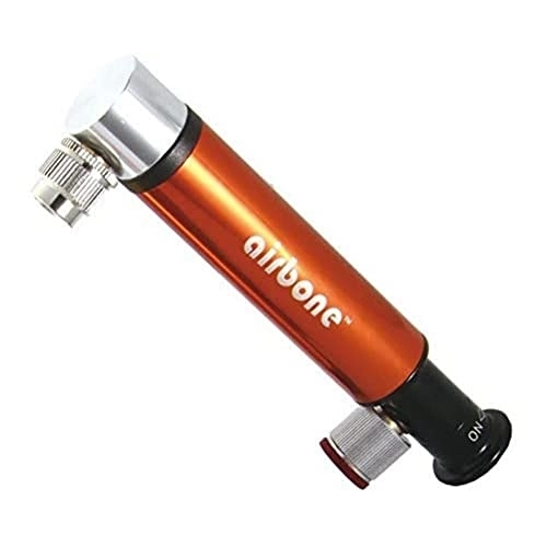 Fahrradpumpen : Airbone Unisex – Erwachsene Minipumpe ZT-724 Dual Co, Orange, One Size