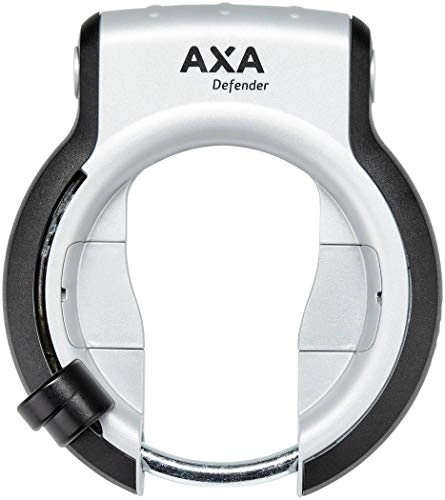 Fahrradpumpen : AXA Defender Rahmenschloss Retractable Silber 2020 Fahrradschloss