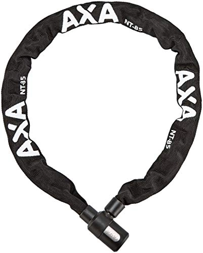 Fahrradpumpen : AXA Unisex – Erwachsene Newton 85 FahrradSchloss, schwarz, Einheitsgröße