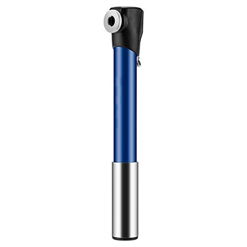 Fahrradpumpen : BRAZT Fahrradpumpe, Tragbare Mini-Fahrradreifenpumpe Mit Universal Presta & Schrader, Hochdruckluftpumpe Für Rennräder / Kugelpumpe, Blau