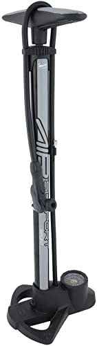 Fahrradpumpen : contec - Handkompressor Air Support Sport Fahrradpumpe - schwarz grau - inkl. RennMaxe Silikonband