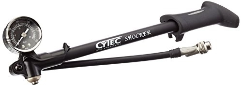 Fahrradpumpen : Cytec Federgabel / Dämpferpumpe Shocker 2 Luftpumpe, Schwarz, One Size
