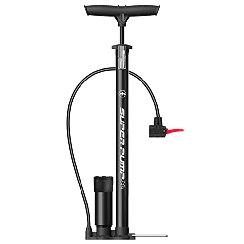 Fahrradpumpen : Doorslay Universal Hochdruck Fahrradpumpe Tragbare Luftpumpe Langlebige Metall Inflator Pumpe für Fahrrad Motorrad Basketball