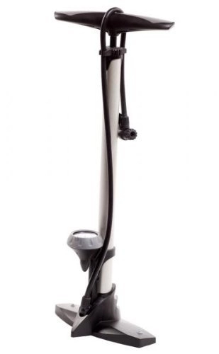 Fahrradpumpen : EyezOff EZ55 Hochdruck Bike Floor Pumpe w / Gauge und ergonomischer 2-Ton-Griff (Steel Barrel)