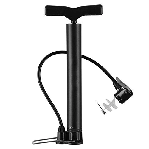 Fahrradpumpen : Fahrrad-Pumpe, Bewegliche Fahrrad-Reifen Luftpumpe Mini Standpumpe 120 PSI Mit Multifunktions-Kugel-Nadel Für Straßen Mountain Bikes (Black)