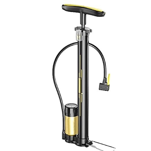 Fahrradpumpen : Fahrradbodenpumpe mit Gauge - Hochdruck 160 PSI - Presta- und Schrader-Ventil-Fahrradpumpe - für Auto-Ball-Fahrrad, B