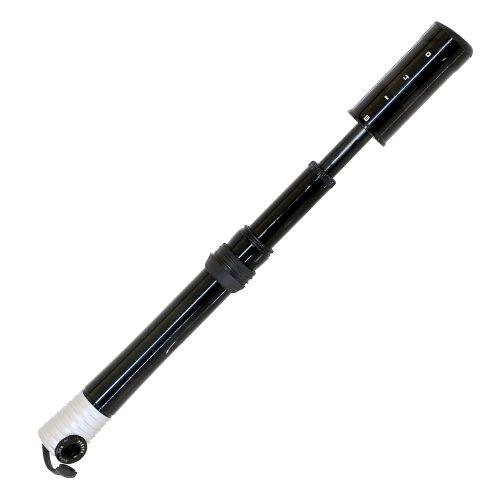 Fahrradpumpen : GIYO Mini-Pumpe Teleskop, schwarz, 17 cm
