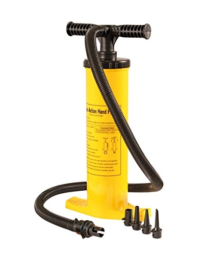 Fahrradpumpen : Jobe Double Action Hand Pump Gelb 410400021 Luftpumpe Handpumpe Schlauchpumpe Tube Luft Pumpe