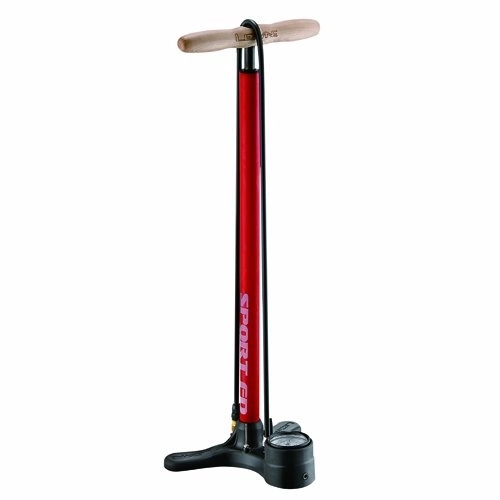 Fahrradpumpen : Lezyne Standluftpumpe Sport Floor, Rot, 66.5 cm, 1-FP-SPFLDR-V115