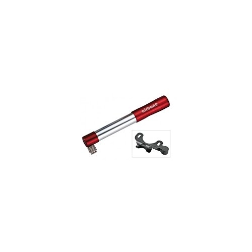 Fahrradpumpen : Minipumpe Airbone ZT-505 AV, 185mm, rot, inkl. Halter (1 Stück)