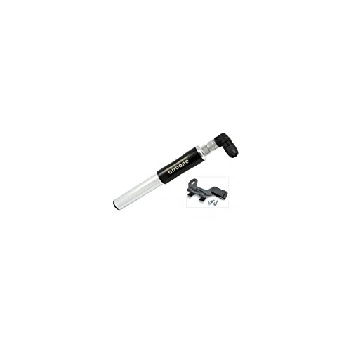 Fahrradpumpen : Minipumpe Airbone ZT-512 AV / DV / SV, 215mm, silber, inkl. Halter (1 Stück)