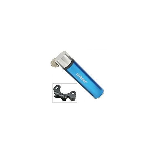 Fahrradpumpen : Minipumpe Airbone ZT-702 AV, 99mm, blau, inkl. Halter (1 Stück)