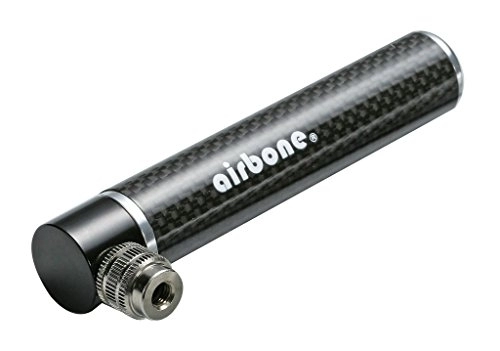 Fahrradpumpen : Minipumpe Airbone ZT-706 AV, 99mm, carbon, inkl. Halter (1 Stück)
