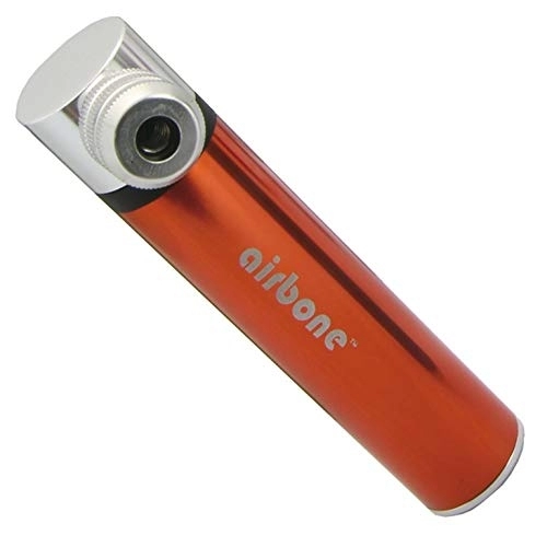 Fahrradpumpen : Minipumpe Airbone ZT-712 AV, 99mm, orange, inkl. Halter (1 Stück)