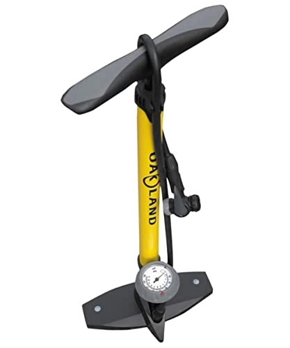 Fahrradpumpen : Oakland Unisex – Erwachsene 1817GE-Standpumpen Standpumpen, Gelb, Einheitsgröße