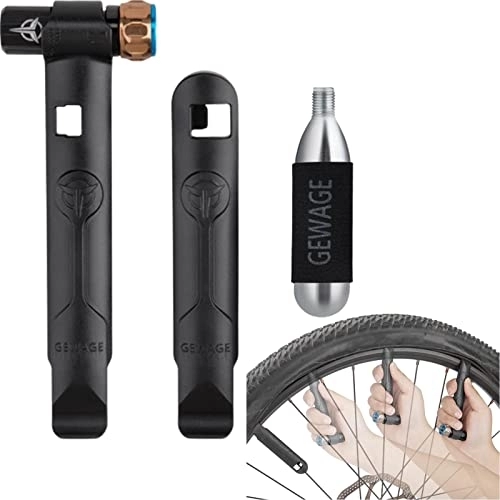 Fahrradpumpen : Onlynery Luftpumpe für Fahrrad | Tragbare kompakte Fahrradpumpe - Pocket Air Fahrradpumpe für Fahrrad, US-französische Mund-Reifenpumpe für Rennrad, Mountainbike, Fahrradreifen-Reparaturset