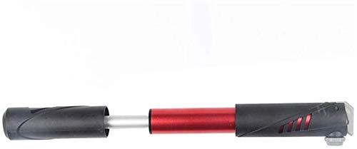 Fahrradpumpen : Plztou Fahrrad Foor Pump Minifahrrad-Pumpe enthält Mount Kit Fahrrad-Reifen for Berg- und Bikes 100 PSI Hochdruck Kapazität Geeignet for Fahrräder (Farbe: Rot, Größe: 20 & times3cm