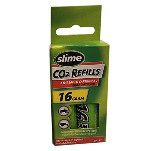 Fahrradpumpen : Slime 16 CO2-Gewindekartusche (2 Stück)