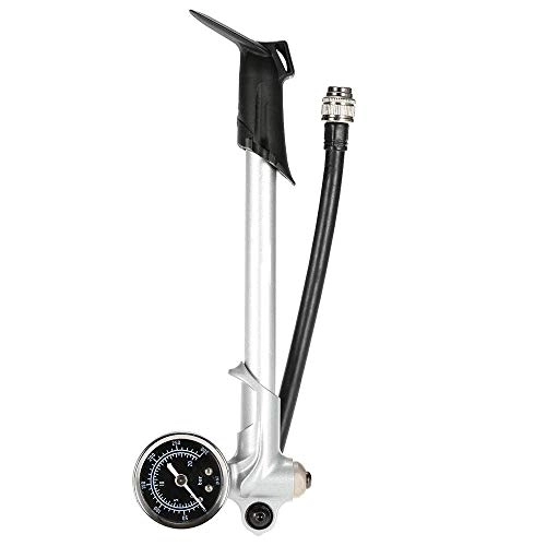 Fahrradpumpen : TAISK Fahrradpumpe Mini Luftdruckpumpe Fahrradpumpe Radfahren Fahrrad Luftpumpe Inflator mit Manometer Amerikanisches Ventil 300Psi