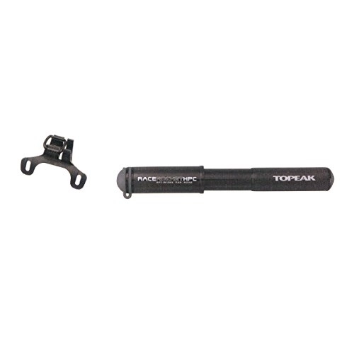 Fahrradpumpen : Topeak Minipumpe RaceRocket HPC, Black, 18x2.1x2.6 cm