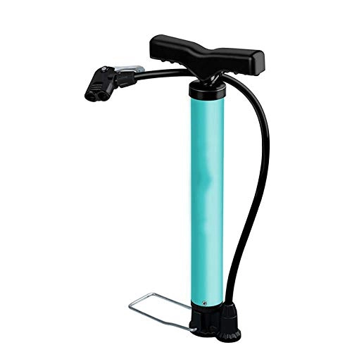 Fahrradpumpen : YEATOP fahrradpumpe，120PSI Fahrradbodenluftpumpe ultraleichte Fahrradpumpe aus Stahl tragbare Fahrradkorb-Fahrradpumpe