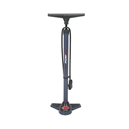 Fahrradpumpen : YRDDJQ Radfahren MTB Aluminiumlegierung Fahrradbodenpumpe Fahrradpumpe mit Manometer Hochdruck 120psi Fahrradzubehör (schwarz rot)