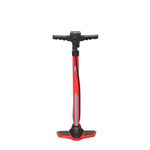 Fahrradpumpen : YXMxxm Luminum Alloy Bike Pump160PSI Fahrradpumpe, Standpumpe mit Lehre - kompatibel mit Presta- und Schrader-Ventil, Red