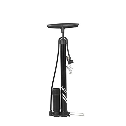 Fahrradpumpen : YXMxxm Tragbare Fahrrad-Standpumpe, Fahrradpumpe kompatibel mit Presta und Schrader-Ventil Aluminiumlegierung Boden-Fahrrad
