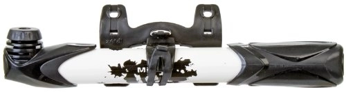 Fahrradpumpen : Zefal 828 Mini Uni Mini-Jet Fahrradpumpe, umkehrbar, Rahmenmontage, Weiß